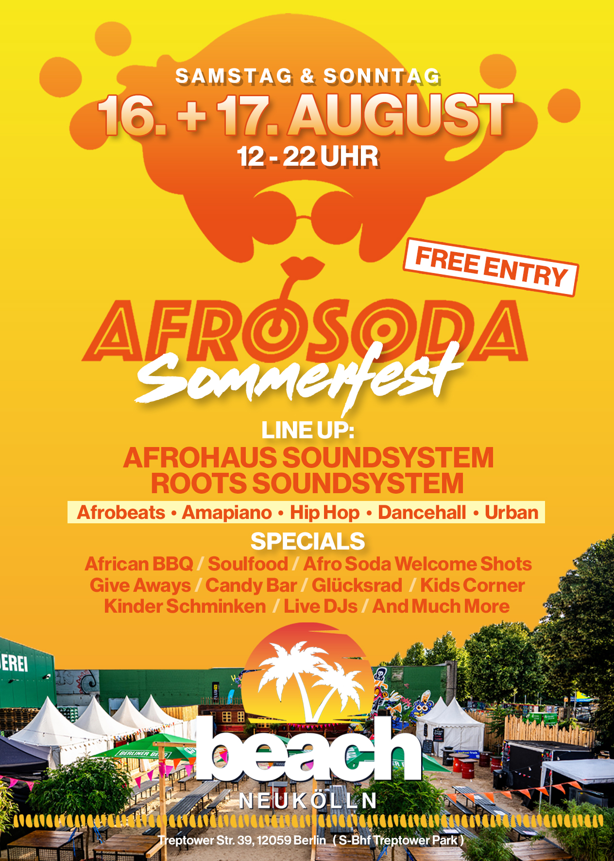 Afrosoda Sommerfest